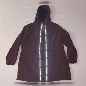 Burgundy Trench Coat